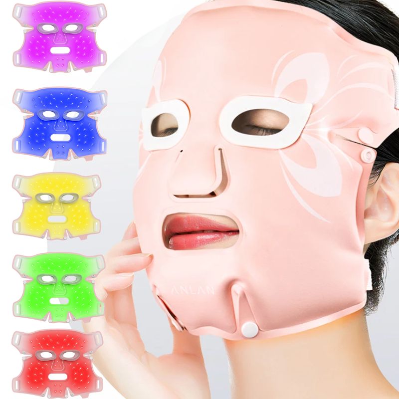 Masque visage led couleurs