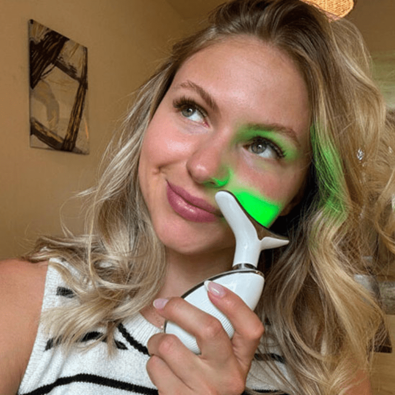 Appareil Massage Visage | Gua Sha LED – Massage Lissant & Anti - Rides - belleMbeauté