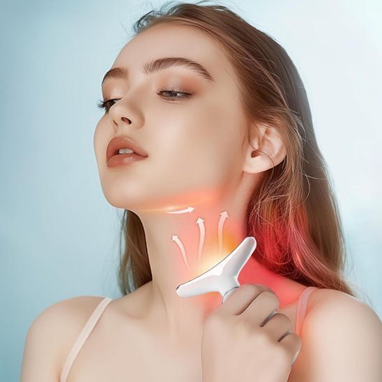 Appareil Massage Visage | Gua Sha LED – Massage Lissant & Anti - Rides - belleMbeauté
