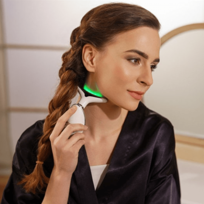 Appareil Massage Visage | Gua Sha LED – Massage Lissant & Anti - Rides - belleMbeauté
