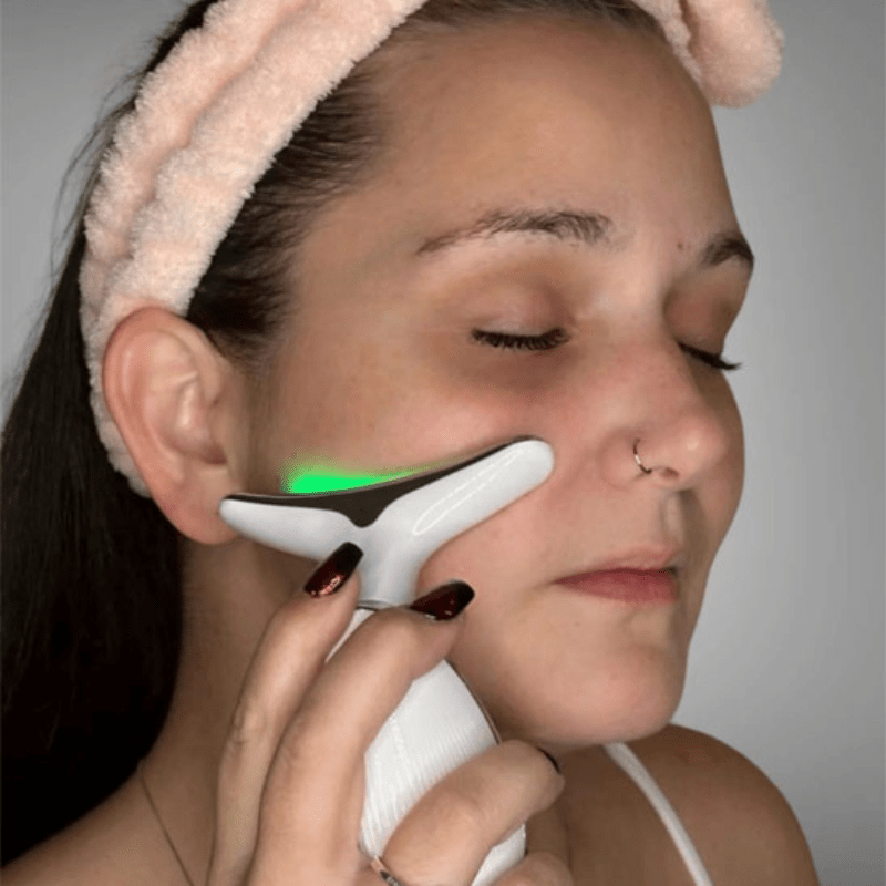 Appareil Massage Visage | Gua Sha LED – Massage Lissant & Anti - Rides - belleMbeauté