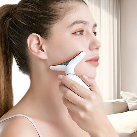 Appareil Massage Visage | Gua Sha LED – Massage Lissant & Anti - Rides - belleMbeauté