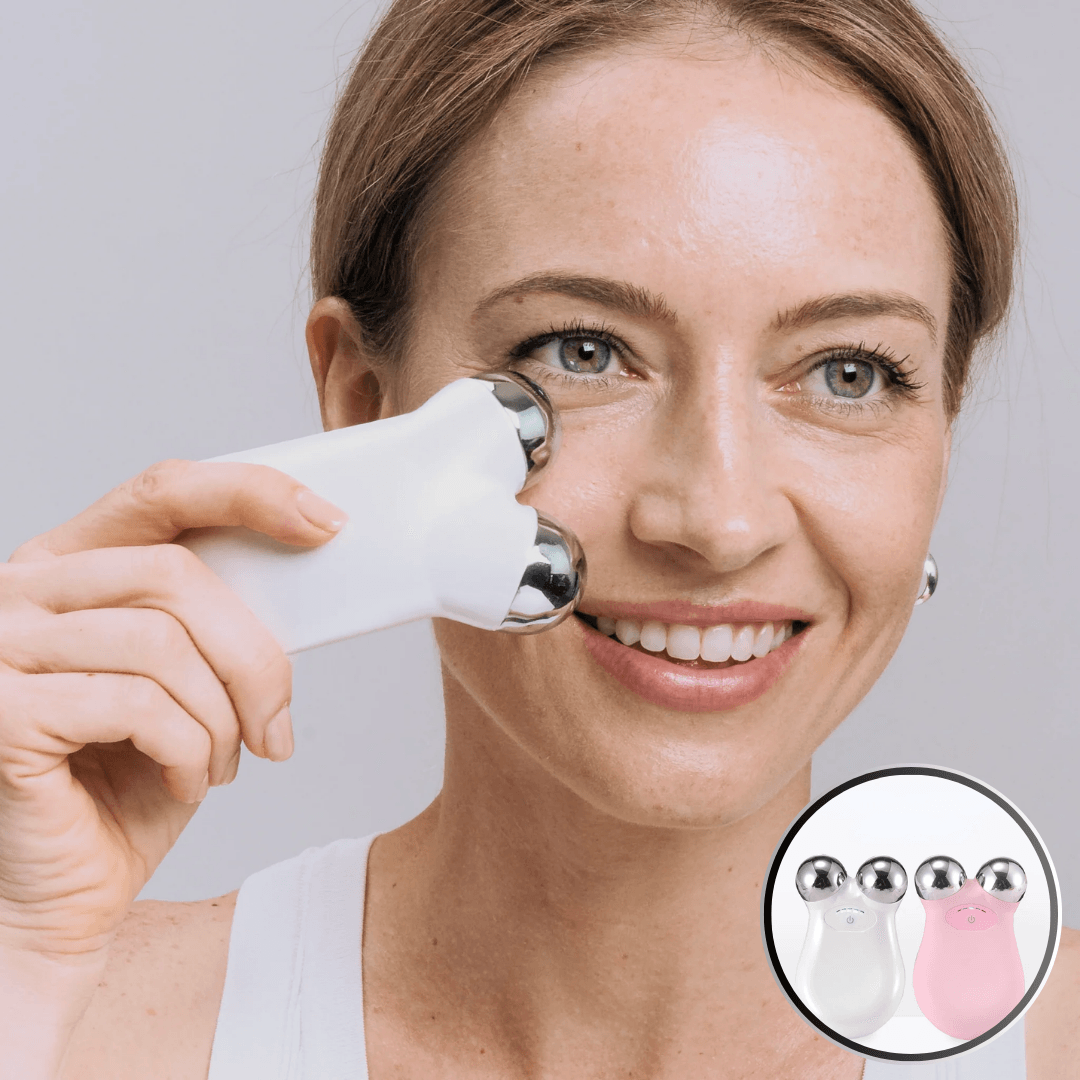 Appareil massage visage | LiftDevice™ ION, LED, RF, EMS, ULTRASONS - belleMbeauté