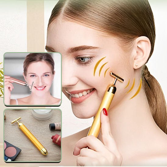 Appareil massage visage | RollerVib™ - belleMbeauté