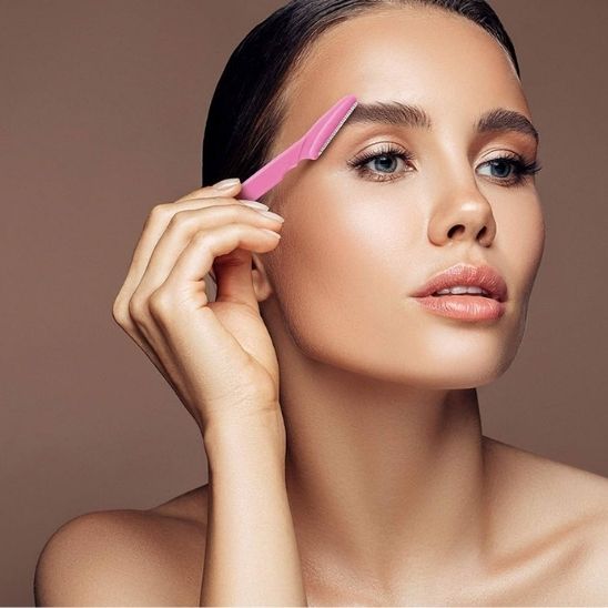 Dermaplaning | Rasetou™ | Lot de 9 rasoirs à sourcils multicolores , moustache et visage - belleMbeauté