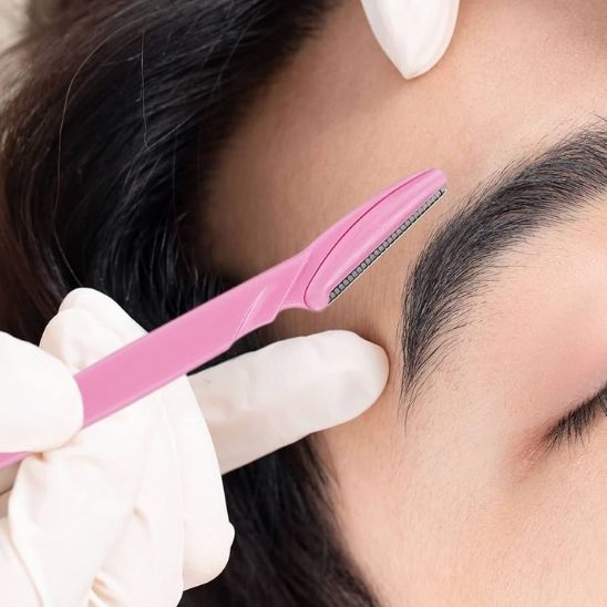 Dermaplaning | Rasetou™ | Lot de 9 rasoirs à sourcils multicolores , moustache et visage - belleMbeauté