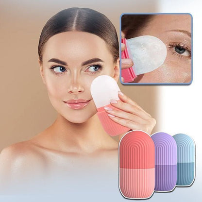 GlaceRoll™ | Rouleau de glace, peau ferme, pores resserrer, massage facial , moule en silicone - belleMbeauté