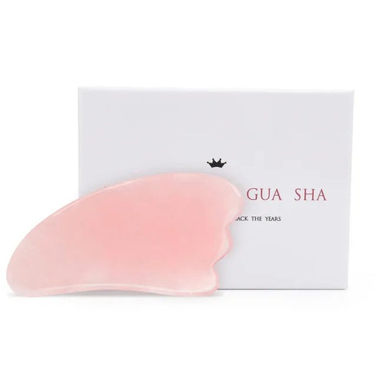 Gua sha | Boguasha™boite de gua sha quart rose - belleMbeauté
