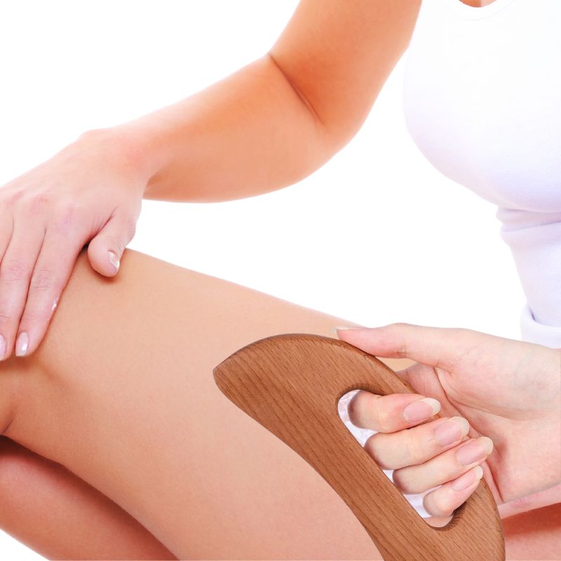 Gua sha | Guashabois™ | Gua sha corps et visage en bois de hêtre, massage madérothérapie - belleMbeauté