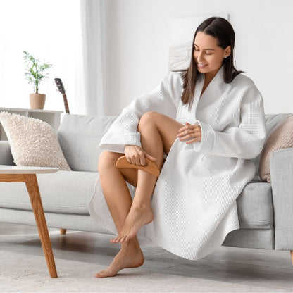 Gua sha | Guashabois™ | Gua sha corps et visage en bois de hêtre, massage madérothérapie - belleMbeauté