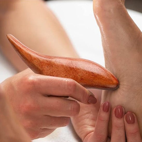 Gua Sha Visage Bois Femme 45+ – Massage Anti - Âge Naturel & Raffermissant - belleMbeauté