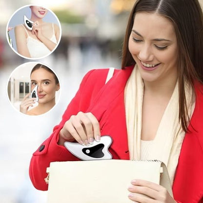 Gua sha visage | GuashaDevice™ Appareil de massage led,RF,EMS - belleMbeauté
