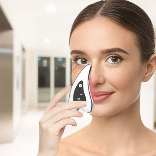 Gua sha visage | GuashaDevice™ Appareil de massage led,RF,EMS - belleMbeauté
