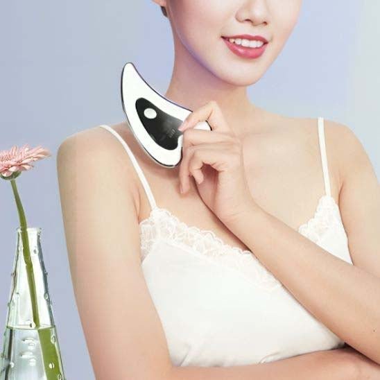 Gua sha visage | GuashaDevice™ Appareil de massage led,RF,EMS - belleMbeauté