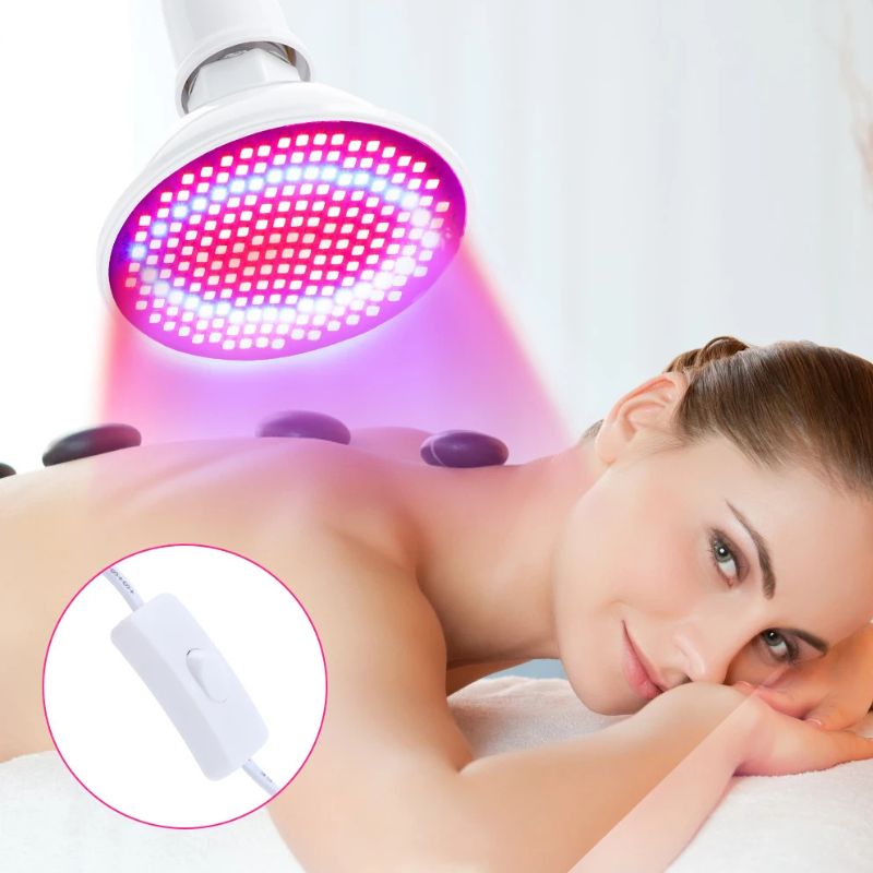 lampe de luminothérapie | SkinLed | Lampe led thérapie ,lumière rouge et bleu , lampe beauté à pince - belleMbeauté