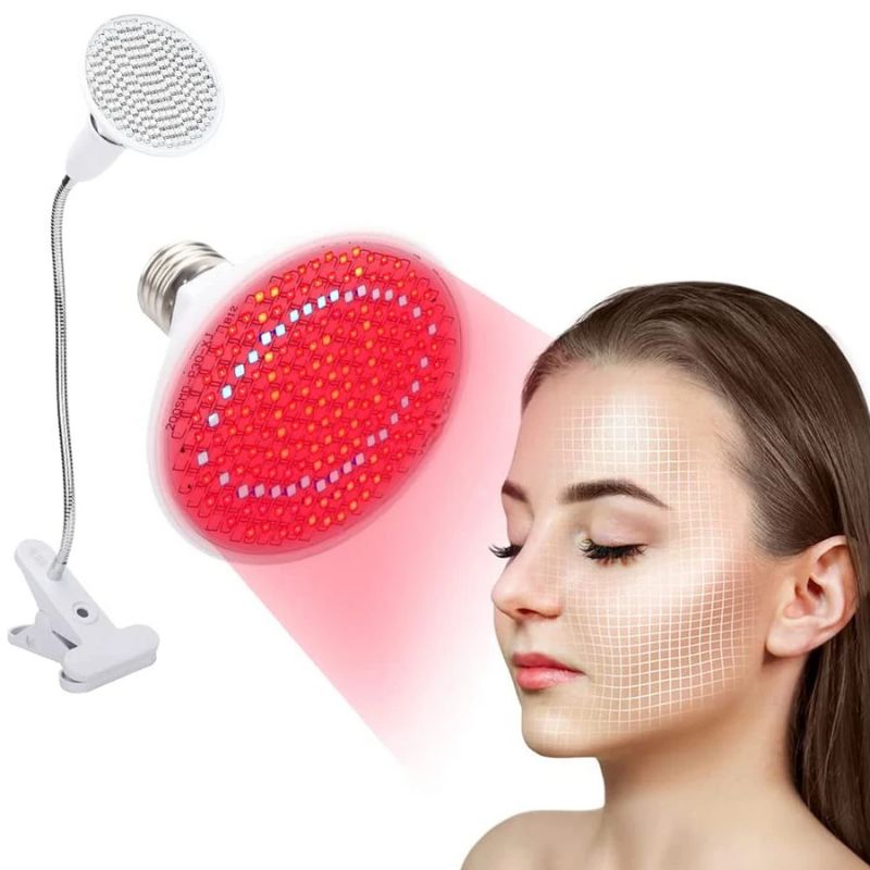 lampe de luminothérapie | SkinLed | Lampe led thérapie ,lumière rouge et bleu , lampe beauté à pince - belleMbeauté