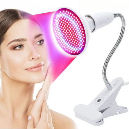lampe de luminothérapie | SkinLed | Lampe led thérapie ,lumière rouge et bleu , lampe beauté à pince - belleMbeauté