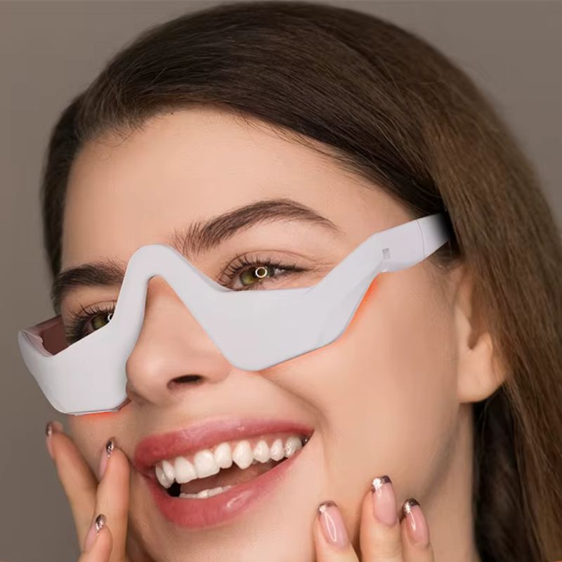 Luminothérapie lunettes | EyeRelax | lunette à lumière led, EMS, anti poches ,anti cernes et anti rides - belleMbeauté