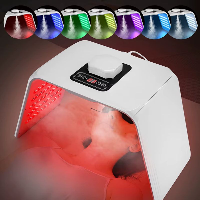 Luminothérapie | MachineSkin | Arc luminothérapie , led 7 couleurs, humidificateur, pliable ,anti - âge - belleMbeauté