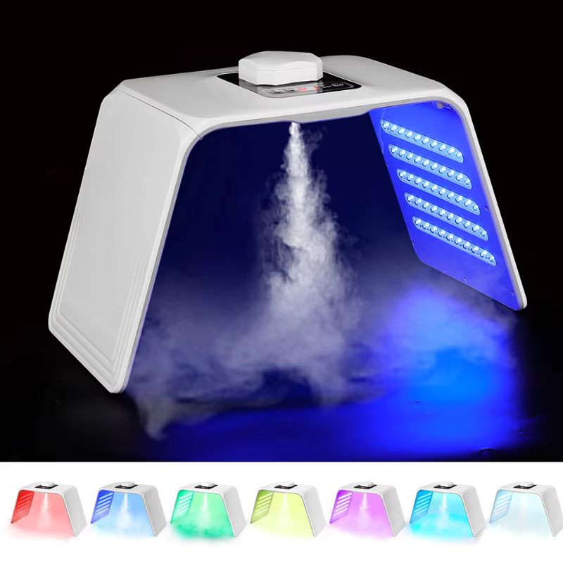 Luminothérapie | MachineSkin | Arc luminothérapie , led 7 couleurs, humidificateur, pliable ,anti - âge - belleMbeauté