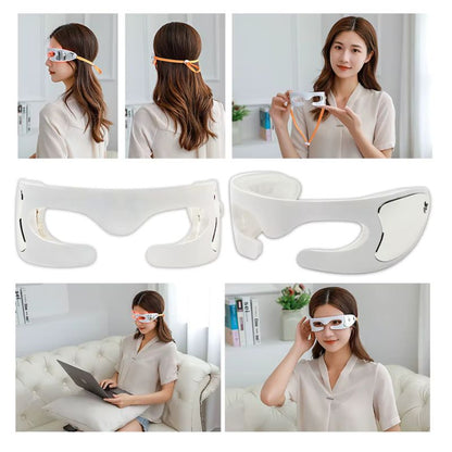 Luminothérapie Lunettes | EyeBeauty | Masque led pour les yeux | Lunette de luminothérapie anti rides, anti cernes et poches sous les yeux