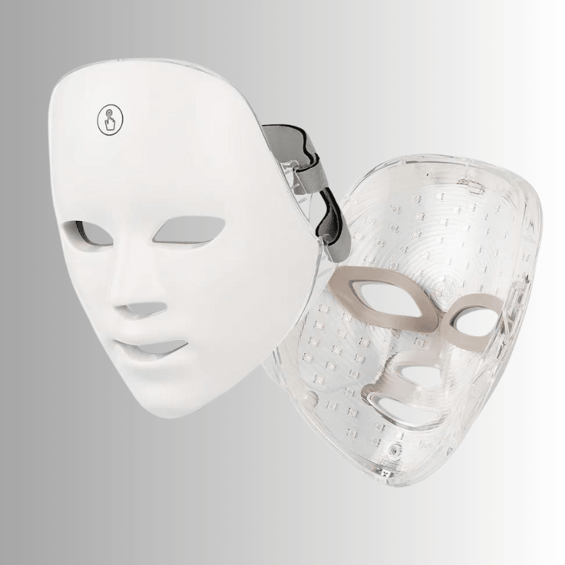 Masque led visage | FaceLed | Luminothérapie visage,7 couleurs , anti - rides - belleMbeauté