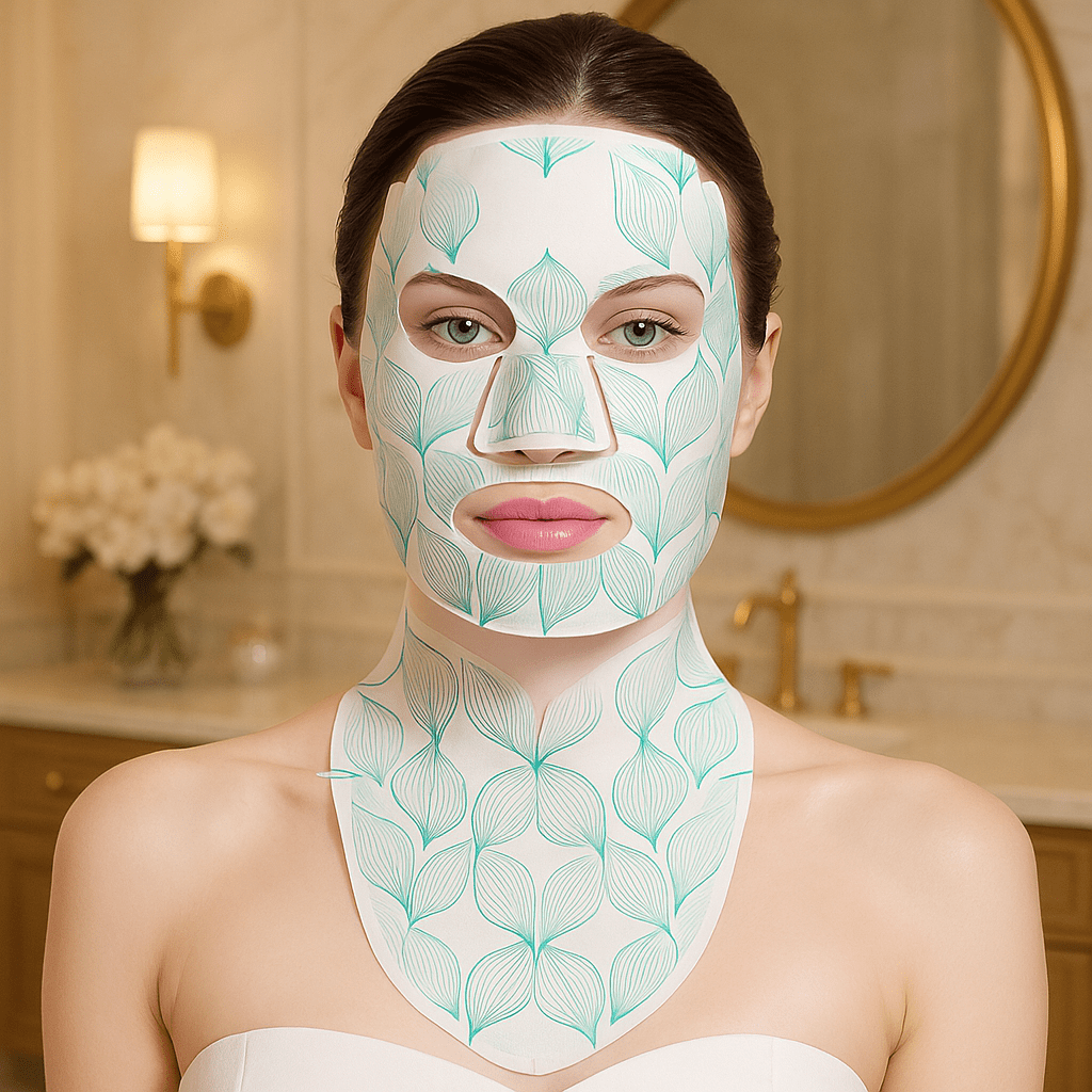 MASQUE LED VISAGE | InfraredTherapy™ | Luminothérapie visage ,cou et buste - belleMbeauté