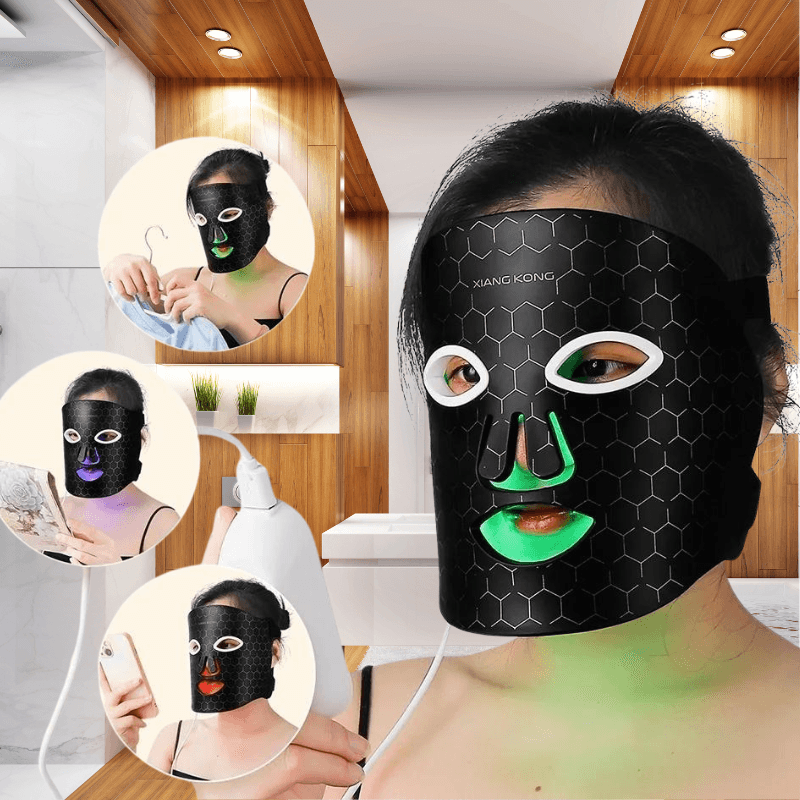 Masque led visage nomade