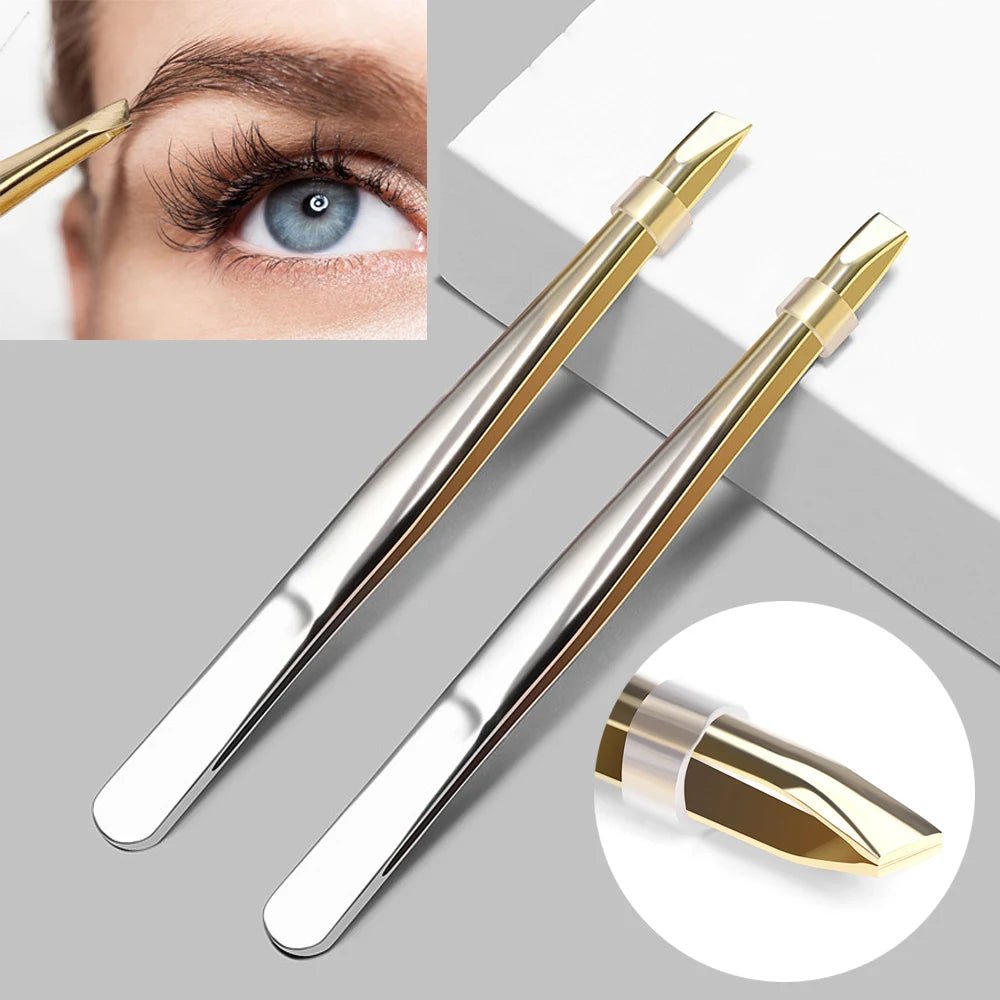 Pince à épiler | Épilpro™| Pince à épiler pour les sourcils en acier inoxydable - belleMbeauté