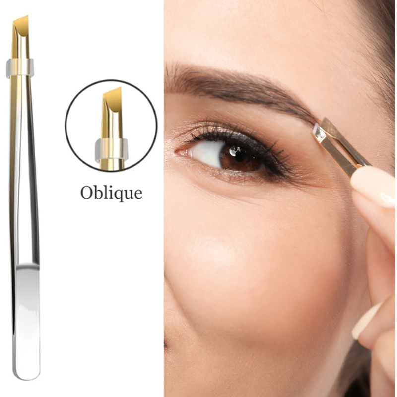 Pince à épiler | Épilpro™| Pince à épiler pour les sourcils en acier inoxydable - belleMbeauté
