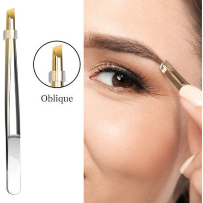 Pince à épiler | Épilpro™| Pince à épiler pour les sourcils en acier inoxydable - belleMbeauté