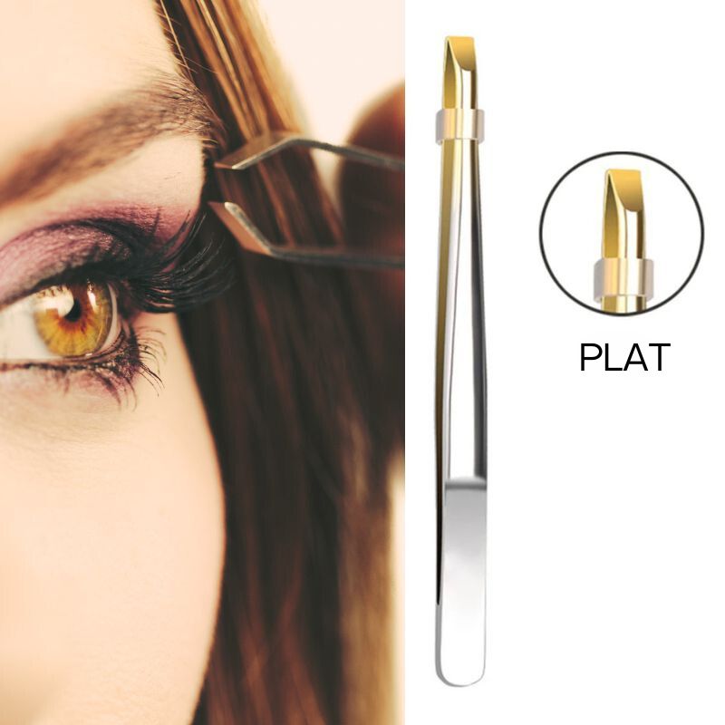 Pince à épiler | Épilpro™| Pince à épiler pour les sourcils en acier inoxydable - belleMbeauté