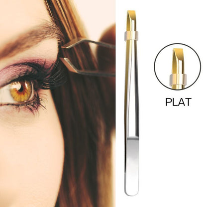 Pince à épiler | Épilpro™| Pince à épiler pour les sourcils en acier inoxydable - belleMbeauté