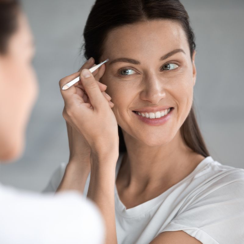 Pince à épiler | Épilpro™| Pince à épiler pour les sourcils en acier inoxydable - belleMbeauté