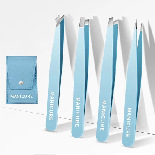Pince à épiler | Manicure ™|kit de pinces à épiler en acier inoxydable ,coloré - belleMbeauté