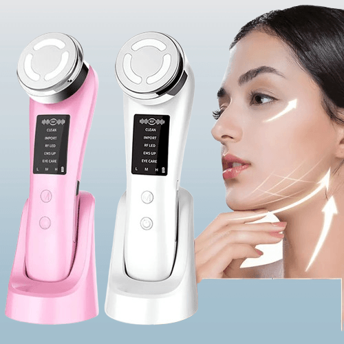 Radiofréquence visage | SkinDevice™ Masseur facial à radiofréquence - belleMbeauté