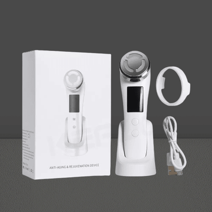 Radiofréquence visage | SkinDevice™ Masseur facial à radiofréquence - belleMbeauté