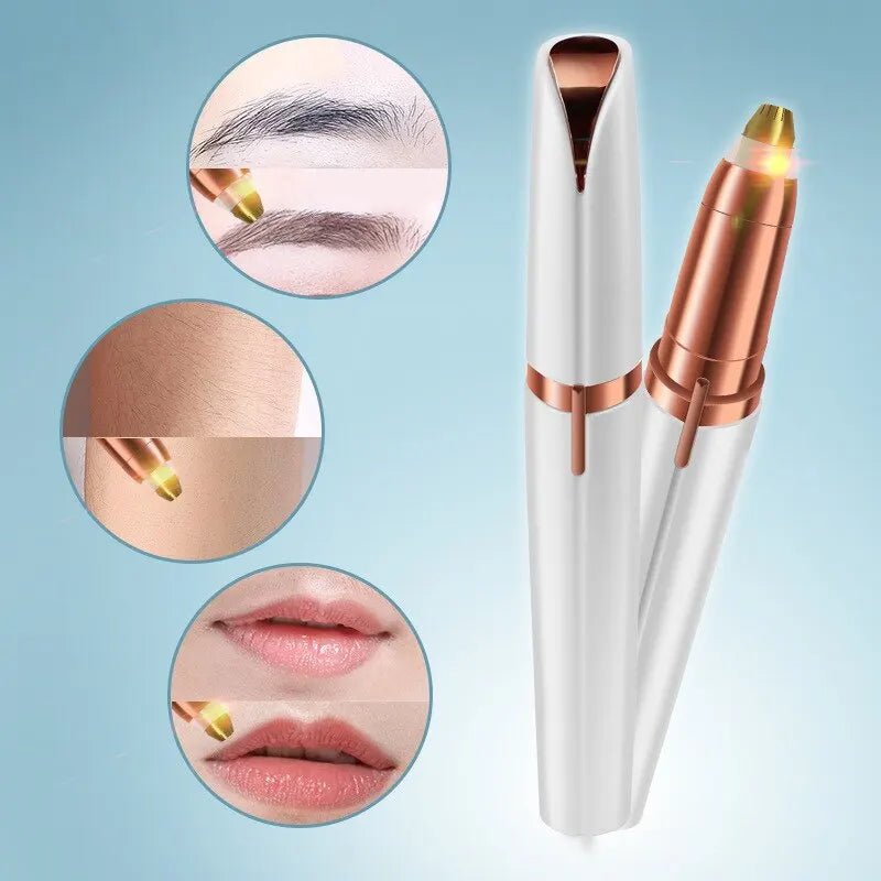 Rasoir à sourcil | Yenet | épilateur pour visage et sourcils - rechargeable - belleMbeauté