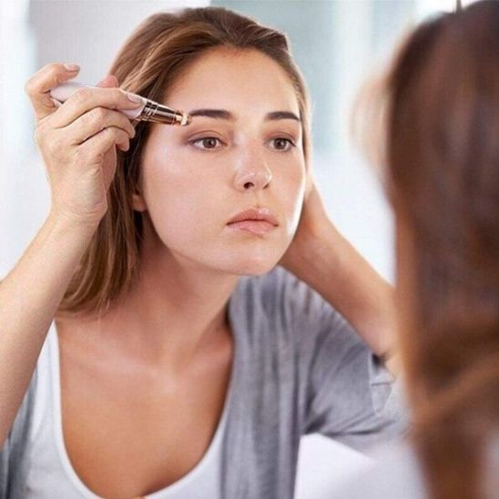 Rasoir à sourcil | Yenet | épilateur pour visage et sourcils - rechargeable - belleMbeauté