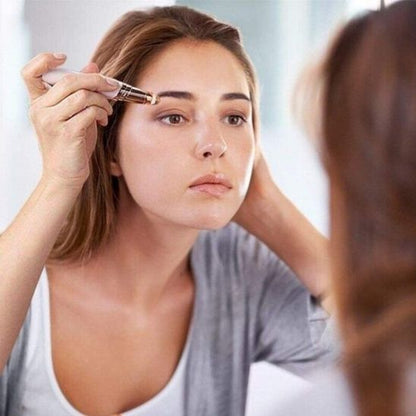 Rasoir à sourcil | Yenet | épilateur pour visage et sourcils - rechargeable - belleMbeauté