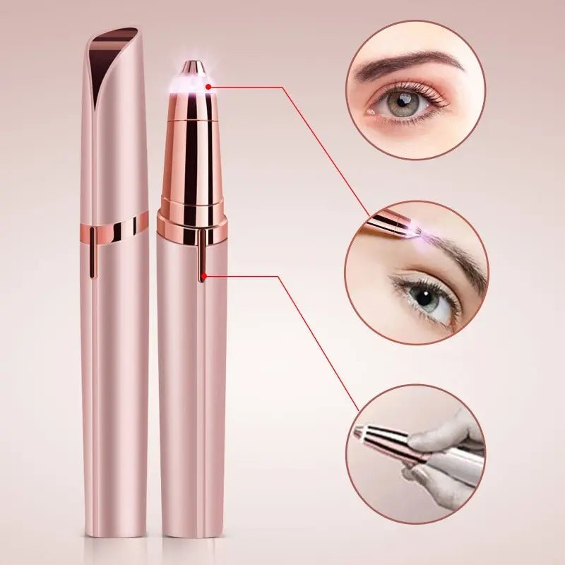 Rasoir à sourcil | Yenet | épilateur pour visage et sourcils - rechargeable - belleMbeauté