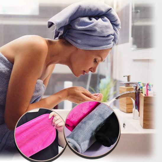 Serviette démaquillante | Skintowel™ | Serviettes ultra - Douces - belleMbeauté