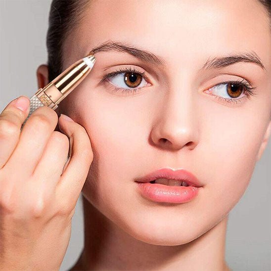 Stopoil™ |Rasoir visage femme, épilateur visage ,sourcils, poils de nez poil et corps2 en 1 - belleMbeauté