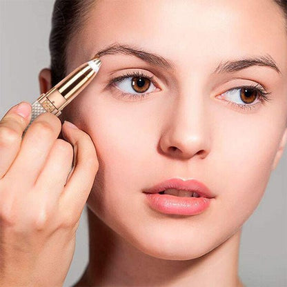 Stopoil™ |Rasoir visage femme, épilateur visage ,sourcils, poils de nez poil et corps2 en 1 - belleMbeauté
