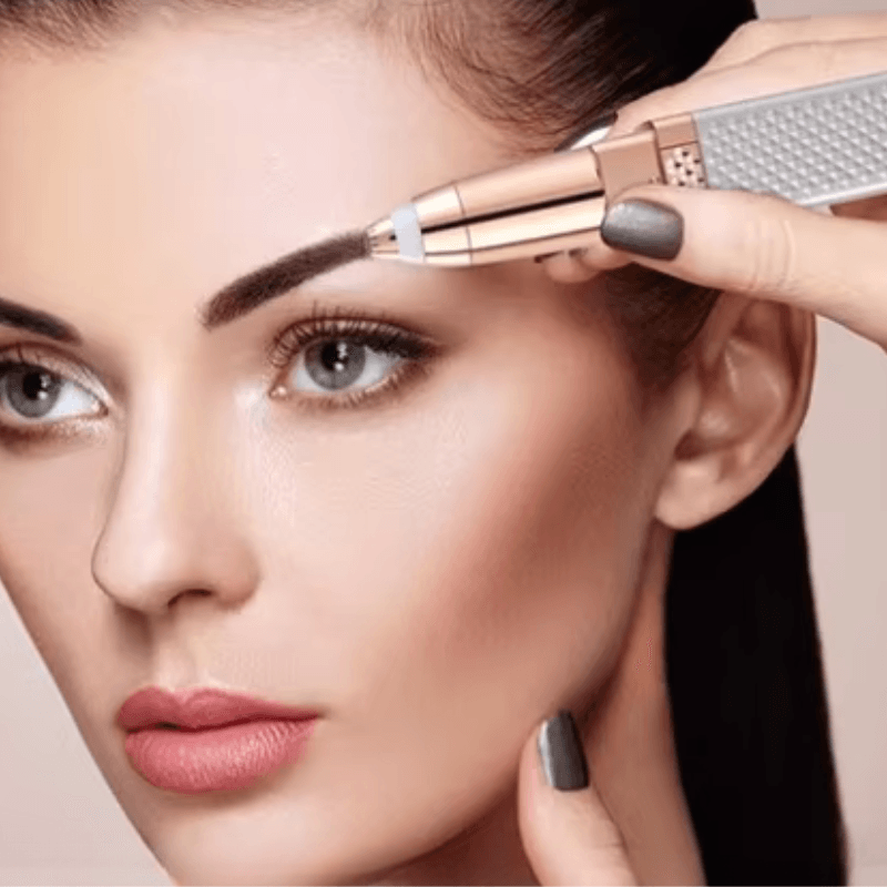 Stopoil™ |Rasoir visage femme, épilateur visage ,sourcils, poils de nez poil et corps2 en 1 - belleMbeauté