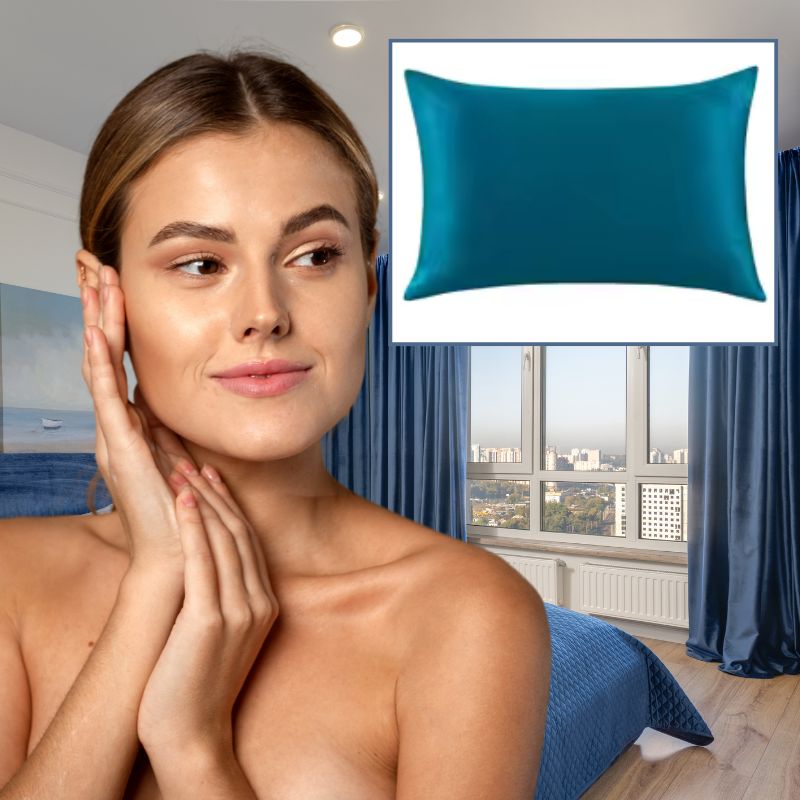 Taie d'oreiller en soie |SilkPaon | En soie de murier , 100% naturelle, pour la peau et les cheveux, anti rides anti frisottis - belleMbeauté