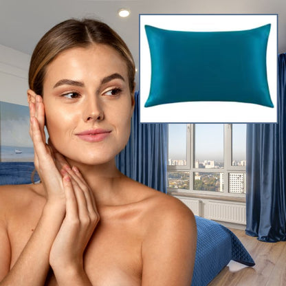 Taie d'oreiller en soie |SilkPaon | En soie de murier , 100% naturelle, pour la peau et les cheveux, anti rides anti frisottis - belleMbeauté