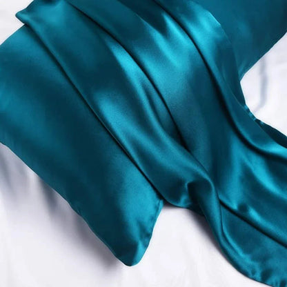 Taie d'oreiller en soie |SilkPaon | En soie de murier , 100% naturelle, pour la peau et les cheveux, anti rides anti frisottis - belleMbeauté