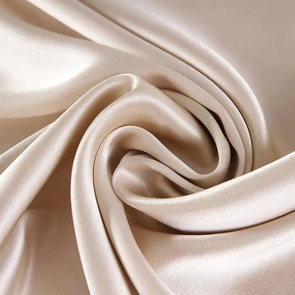 Taie d'Oreiller en Soie | SilkPillow | Taie d'oreiller beige double face , anti âge doux et 100% naturelle - belleMbeauté