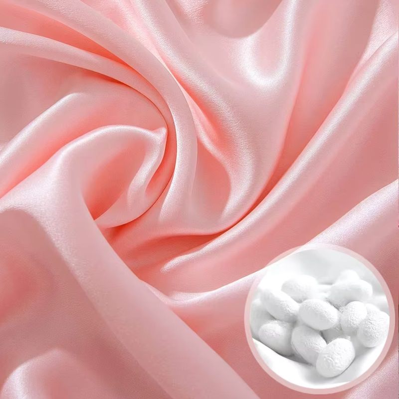 Taie d'oreiller en soie | SilkPink | En soie de murier , 100% naturelle, pour la peau et les cheveux, anti rides anti frisottis - belleMbeauté
